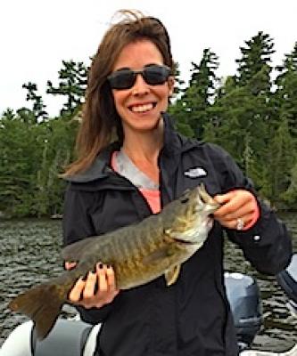 Super Fun Fishing Big Smallmouth Bass at Fireside Lodge in Canada
