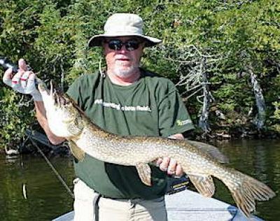Summertime BIG Northern Pike Fishing at  Fireside Lodge in Canada