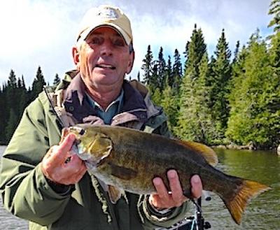 Great Late Summer Smallmouth Bass Fishing at Fireside Lodge in Canada
