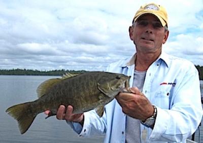 Hawg Trophy Smallmouth Bass Fishing at Fireside Lodge in Canada