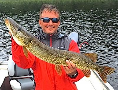 Late August Northern Pike Fishing is GREAT at Fireside Lodge in Canada