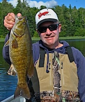 Late Season BIG Smallmouth Bass Fishing at Fireside Lodge in Canada
