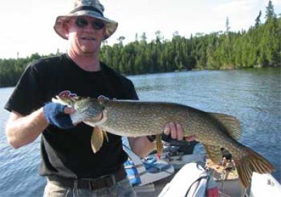 fishing northern pike in ontario