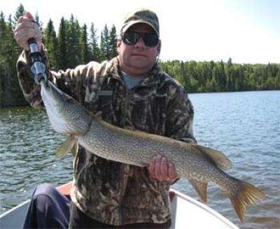 trophy northern pike lakes canada