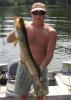 large tiger musky while fishing lodges in Canada