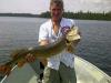 42-inch Trophy Northern Pike Fishing Fireside Lodge Canada