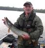 First Musky caught Fishing at Fireside Lodge Canada