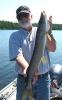 Chasing Northern Pike Fishing at Fireside Lodge Canada