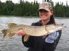 First Northern Pike ever Fishing Fireside Lodge Canada