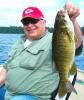 GREAT Fishing Smallmouth Bass at Fireside Lodge Canada by Bob Ramsey