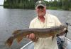 38.5 inch Northern Pike Fishing at Fireside Lodge by Ray Heika