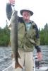 1st Muskie by Steve Mason Fishing at Fireside Lodge Canada