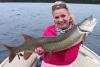 Beautiful 38.5 inch Muskie Fishing at Fireside Lodge Canada