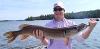 38.5-inch Northern Pike are common Fishing at Fireside Lodge Canada