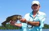 Trophy 19-inch Smallmouth Bass at Fireside Lodge Canada by Steven Johnson