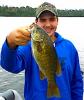 BIG Smallmouth Smile By Robert Spencer Fishing at Fireside Lodge Canada