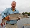 Monster 46.5-inch Muskie Fishing at Fireside Lodge Canada by Bob