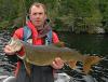 BIG Lake Trout by Tim Stewart Fishing at Fireside Lodge Canada