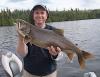 GIANT Trophy Lake Trout Fishing at Fireside Lodge Canada