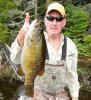 20-inch Trophy Smallmouth Bass Cast Fishing at Fireside Lodge in Canada