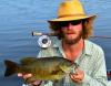 Excellent Fly Fishing for Smallmouth Bass at Fireside Lodge in Canada