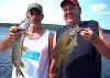 Friends Fishing Smallmouth Bass Northern Pike at Fireside Lodge in Canada