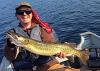 Smile Tells This Muskie Story Fishing at Fireside Lodge in Canada