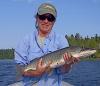 Ladies Muskie Fishing at Fireside Lodge in Canada