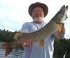 Typical Big Northern Pike Fishing at Fireside Lodge in Canada