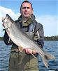 Super Huge Trophy Lake Trout Fishing at Fireside Lodge in Canada
