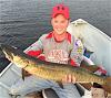 Three Muskie Day Fishing at Fireside Lodge in Canada