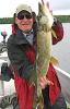 Big Northern Pike are a Pleasure Fishing at Fireside Lodge in Canasa