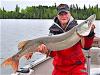 Massive Trophy Muskie Fishing at Fireside Lodge in Canada