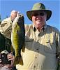 Large 20-inch Trophy Smallmouth Bass at Fireside Lodge in Canada