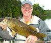 Trophy Smallmouth Bass Fly Fishing at Fireside Lodge in Canada