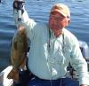 Razor Back Trophy Size Smallmouth Bass at Fireside Lodge in Canada