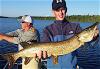 BIG Northern Pike Fishing with Dad at Fireside Lodge in Canada