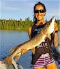Great Sunny Day Northern Pike Fishing at Fireside Lodge in Canada