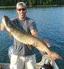 Landing BIG Muskie at Fireside Lodge in Canada