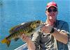 Two Trophy Smallmouth Bass Fishing at Fireside Lodge in Canada
