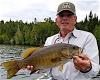 Enormus Trophy Smallmouth Bass Fishing at Fireside Lodge in Canada
