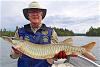 Summer Fun Fishing BIG Muskie at Fireside Lodge in Canada