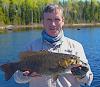 May Giant Trophy Smallmouth Bass Fishing at Fireside Lodge in Canada