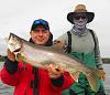 Beauty Lake Trout Catch Fishing at Fireside Lodge in Canada