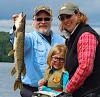 First Northern Pike Ever Fishing at Fireside Lodge in Canada