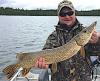 Nice BIG Northern Pike Fishing at Fireside Lodge in Canada