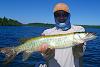 Nice Sunny Day Muskie Fishing at Fireside Lodge in Canada