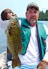 Biggest 20-inch Trophy Smallmouth Bass Fishing at Fireside Lodge in Canada