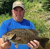 Giant Girth Trophy Smallmouth Bass Fishing at Fireside Lodge in Canada