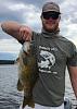 Fantastic Trophy Smallmouth Bass Fishing at Fireside Lodge in Canada